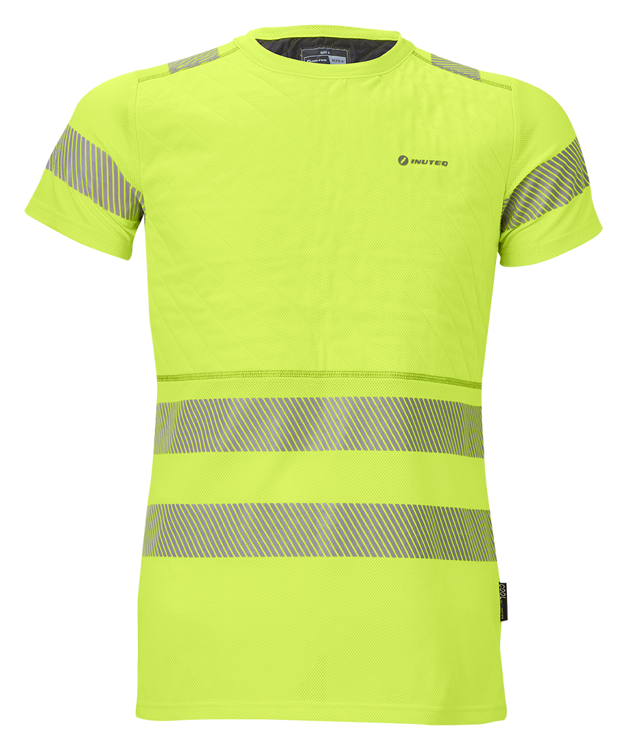 PVS-SPA - BC – T-Shirt – Hi-vis Bright yellow_front